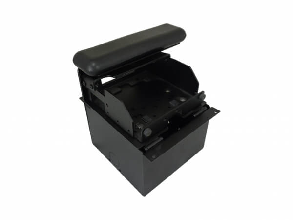 Zebra ZQ520 Printer Mount with Accessory Pocket and Short Armrest