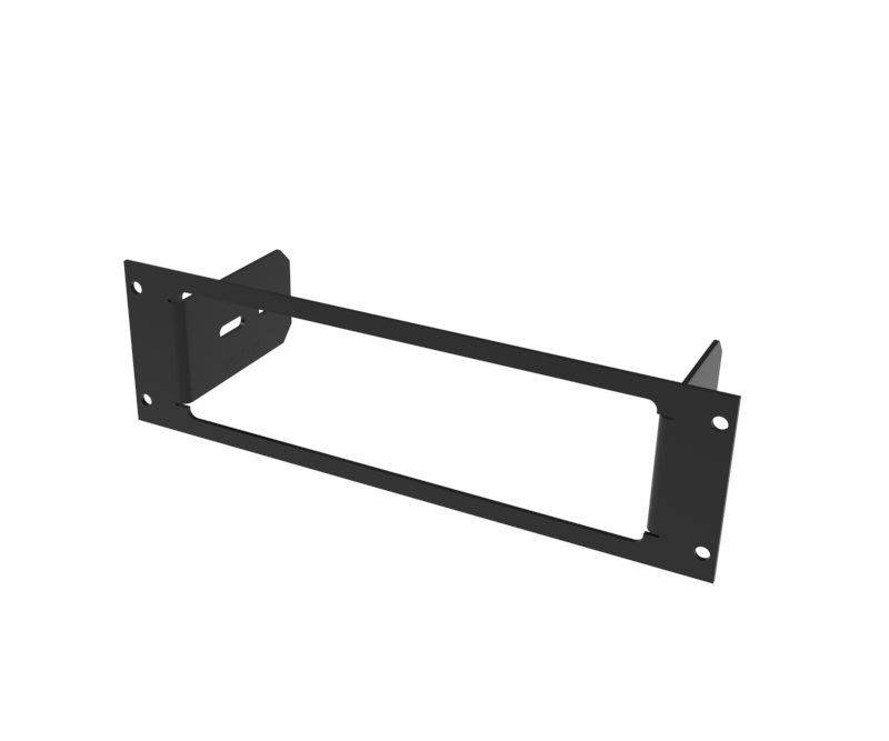 1-Piece Equipment Mounting Bracket, 2.5″ Mounting Space, Fits Kenwood Radio