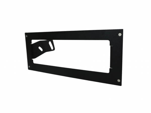 1-Piece Equipment Angled Mounting Bracket, 3.5″ Mounting Space, Fits Motorola APX-4500 Radios