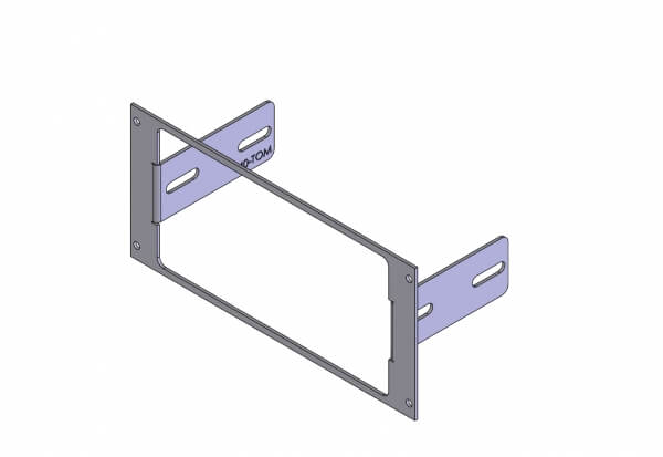 1-Piece Equipment Mounting Bracket, 4″ Mounting Space, Fits Misc. Tomar 940, 948L & 948L-DCP