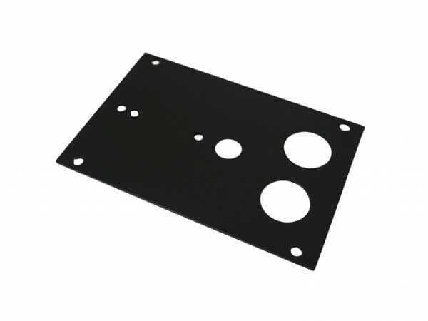 Equipment Bracket for Wide VSW Consoles, Fits Map Light & Lighter Plug