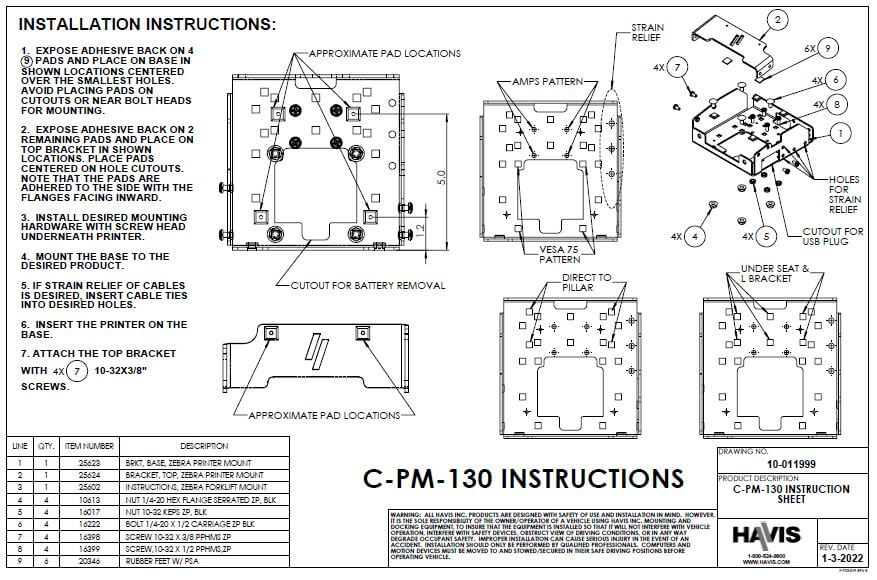 Install Instructions