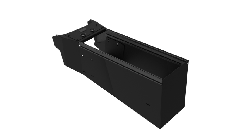 Vehicle-Specific 23″ Flat Console for 2021-2025 Dodge Durango Pursuit