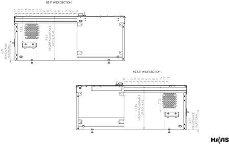 Side View Depth Measurements (PDF)