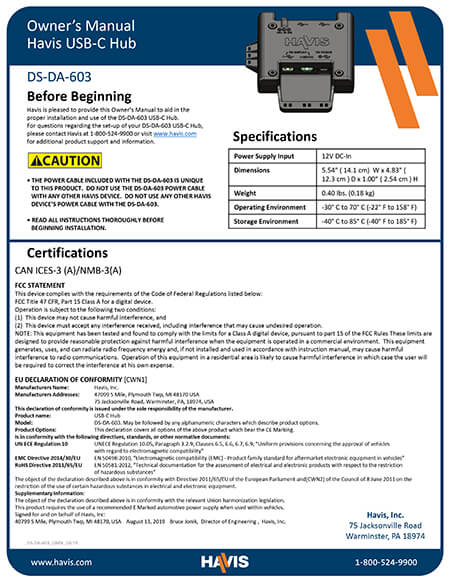 Owner's Manual (PDF)