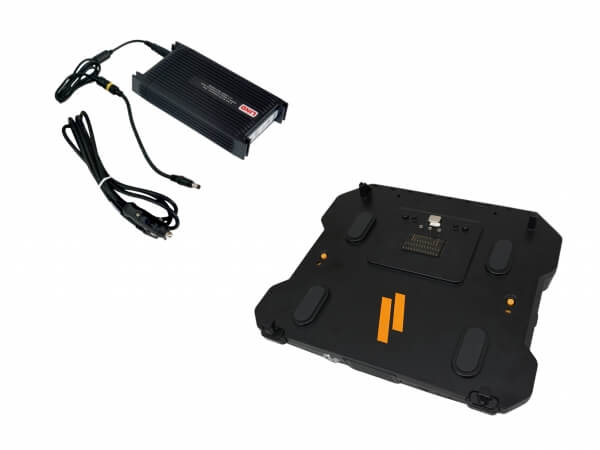 DISCONTINUED – Docking Station For Dell 5430, 7330, 5420, 5424 & 7424 Notebooks With Advanced Port Replication, Triple Pass-Thru Antenna Connections & LIND Power Supply
