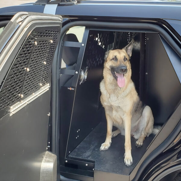 Extended K9 Transport System For 2020-2025 Ford Interceptor Utility – Black