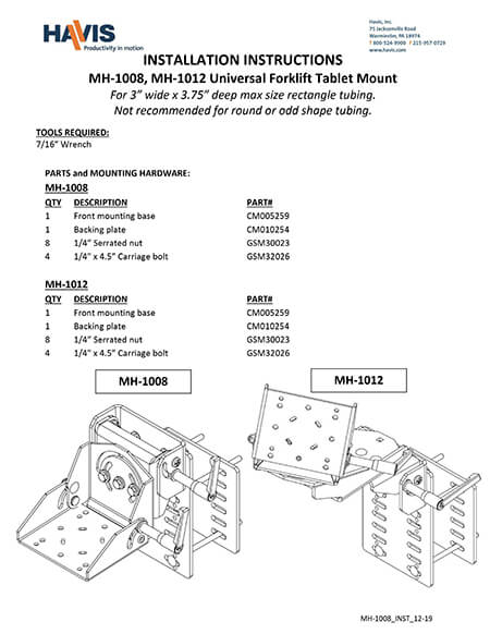 Installation Instructions (PDF)