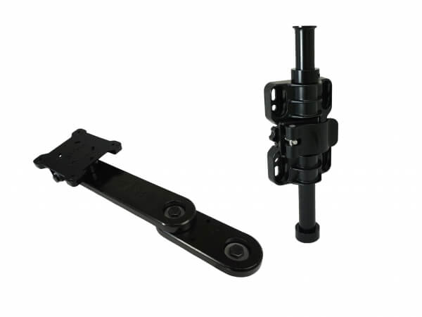 Package – Swivel Arm & Side Pole Mounts With 3″ Base, 6″ Extension