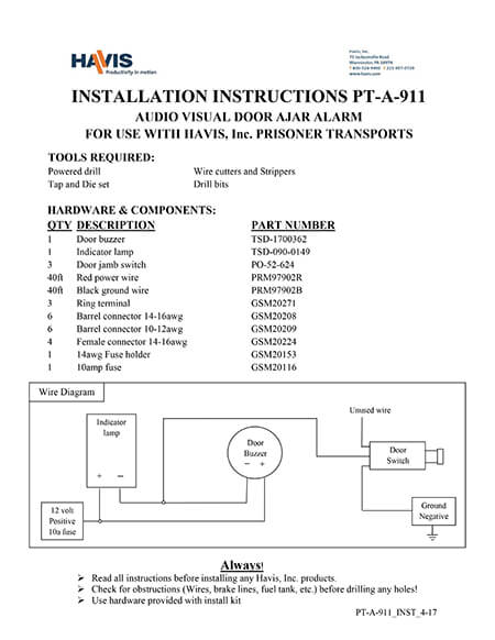 Installation Instructions (PDF)