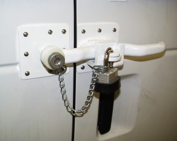 Prisoner Transport Door Lock Option