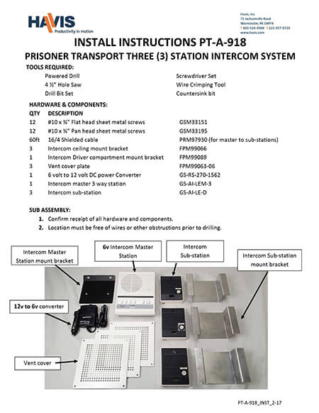 Installation Instructions (PDF)