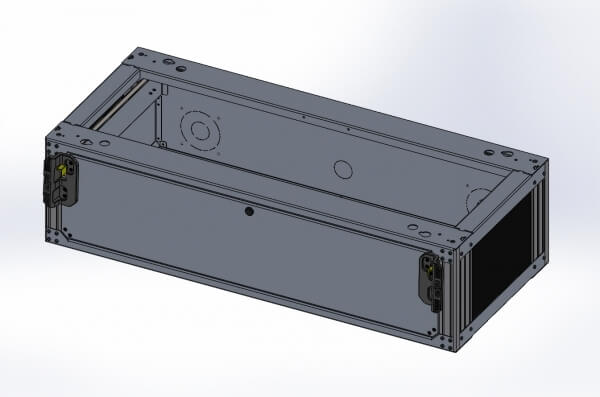 Large Height Wide Storage Drawer with Medium-Duty Lock