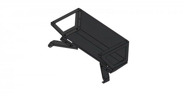 Raised Modular Storage Drawer Mount for 2020-2024 Ford Interceptor Utility