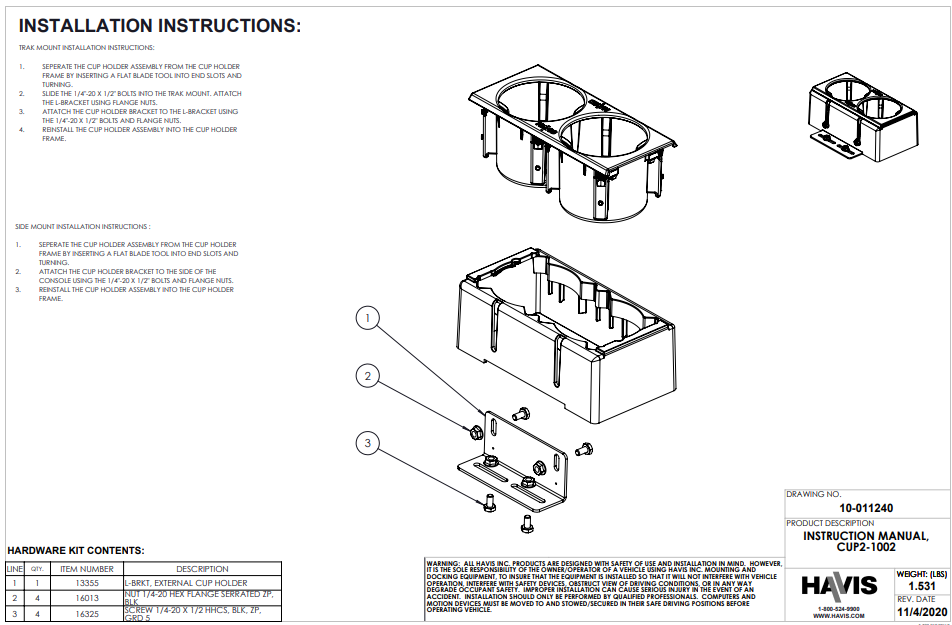 Installation Instructions (pdf)