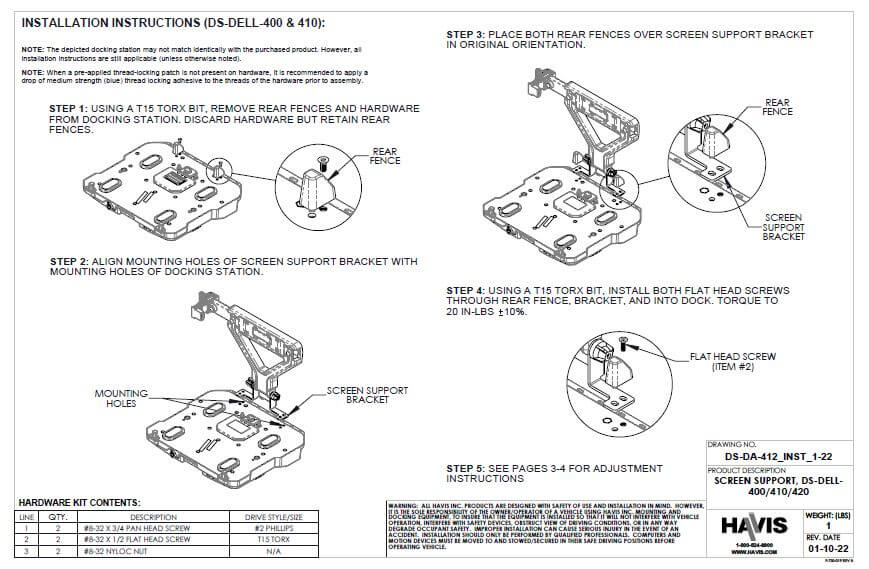 Installation Instructions (PDF)