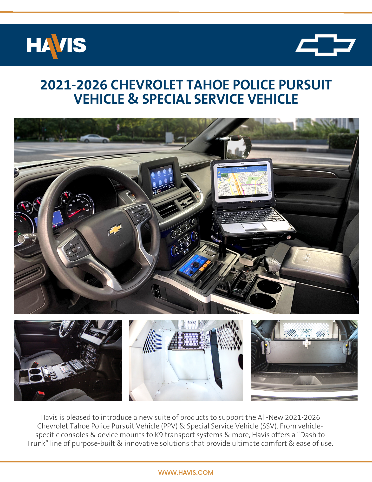 2021-2026 Chevrolet Tahoe PPV Sales Sheet & SSV