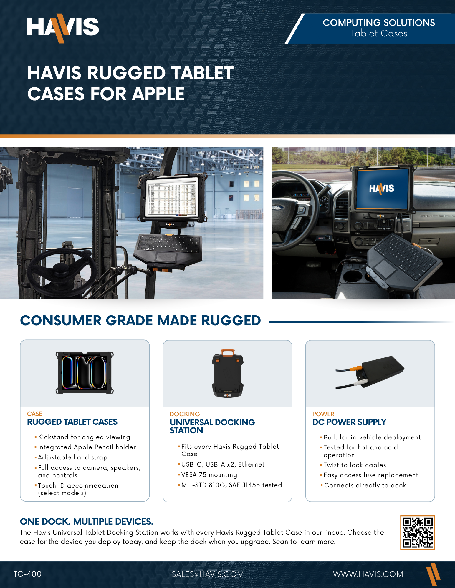 TC-400 Series Sales Sheet
