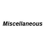 Miscellaneous