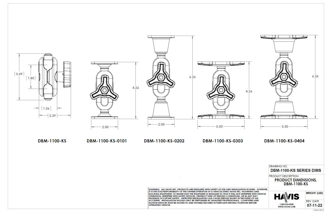 Product Dimensions
