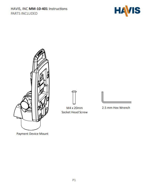 MM-10-401 Customer Installation Instructions