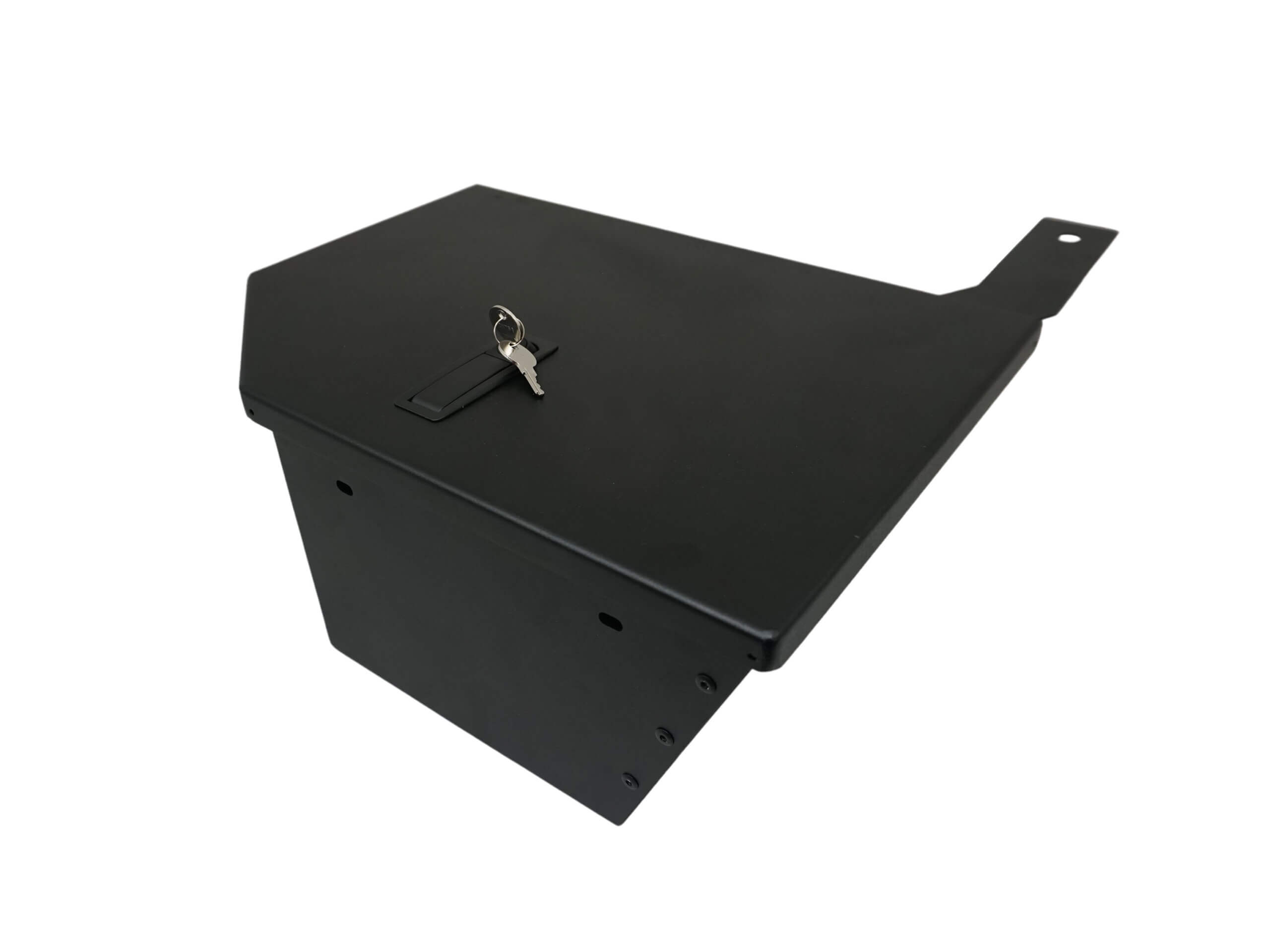 Lockable Under-Seat Storage Box for 2020‐2023 Dodge Ram 2500 & 3500 Crew Cab Pickup Truck – Passenger Side