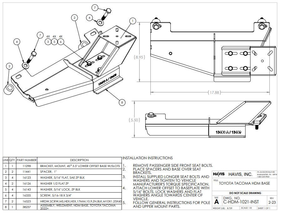 Installation Instructions (PDF)