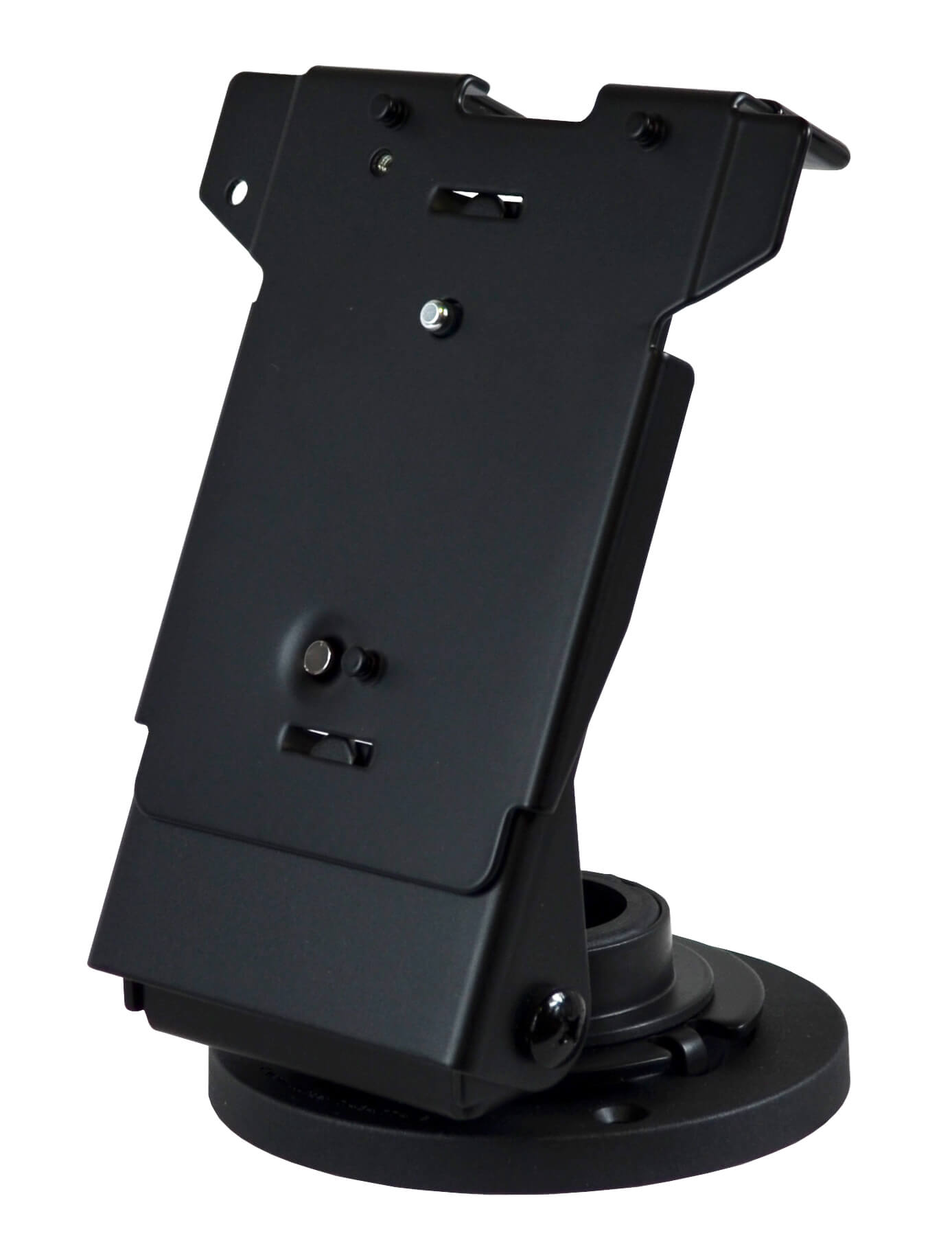 Round Base Quick Release Metal Stand for Verifone MX915/MX925/M424/M425 Payment Terminals