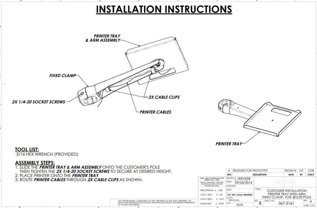 Customer Instructions