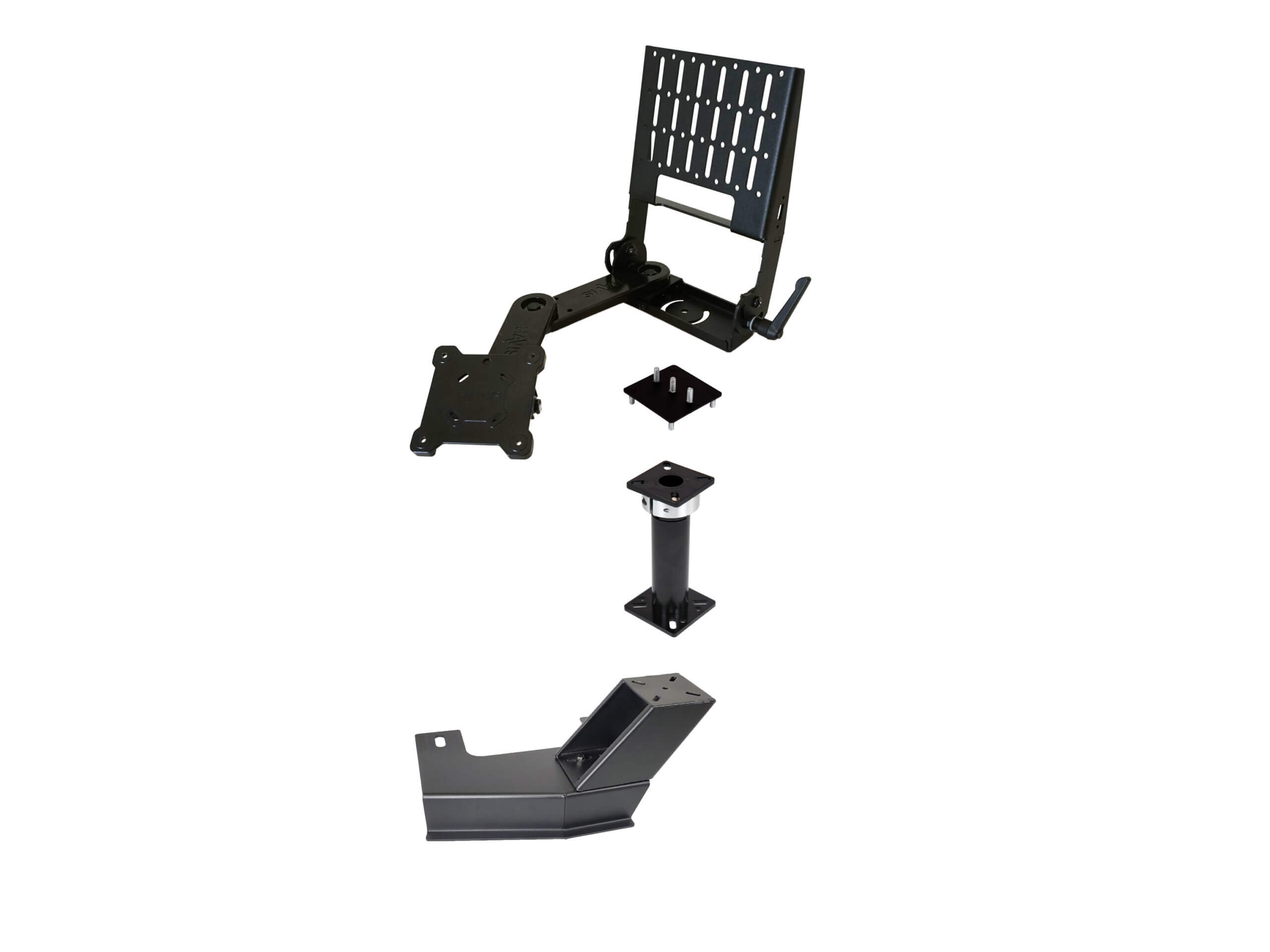Standard Tablet Pedestal Mount Package for 2020-2025 Ford Interceptor Utility and Ford Retail Explorer