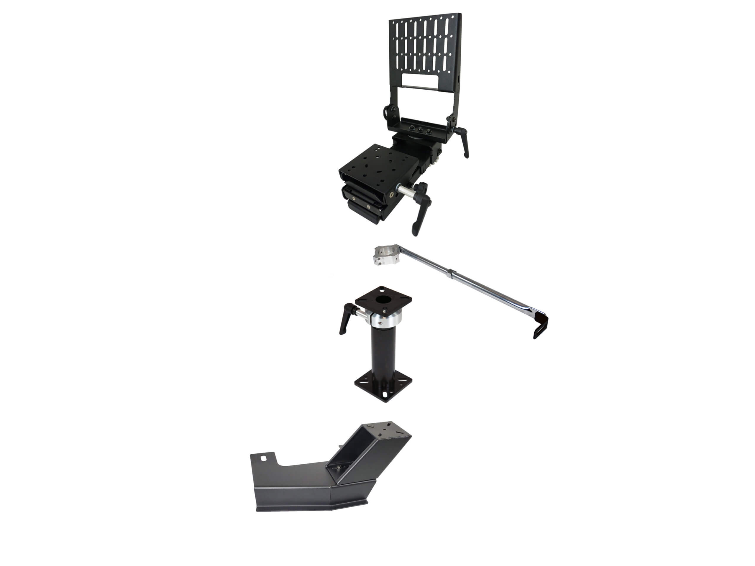 Premium Tablet Pedestal Mount Package For 2020-2025 Ford Interceptor Utility & Ford Retail Explorer