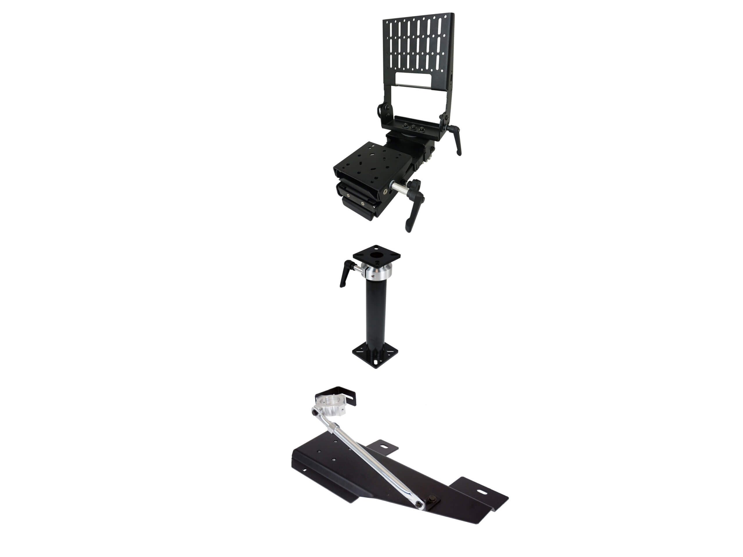 Premium Tablet Pedestal Mount Package for 1997-2025 Ford E-Series Van