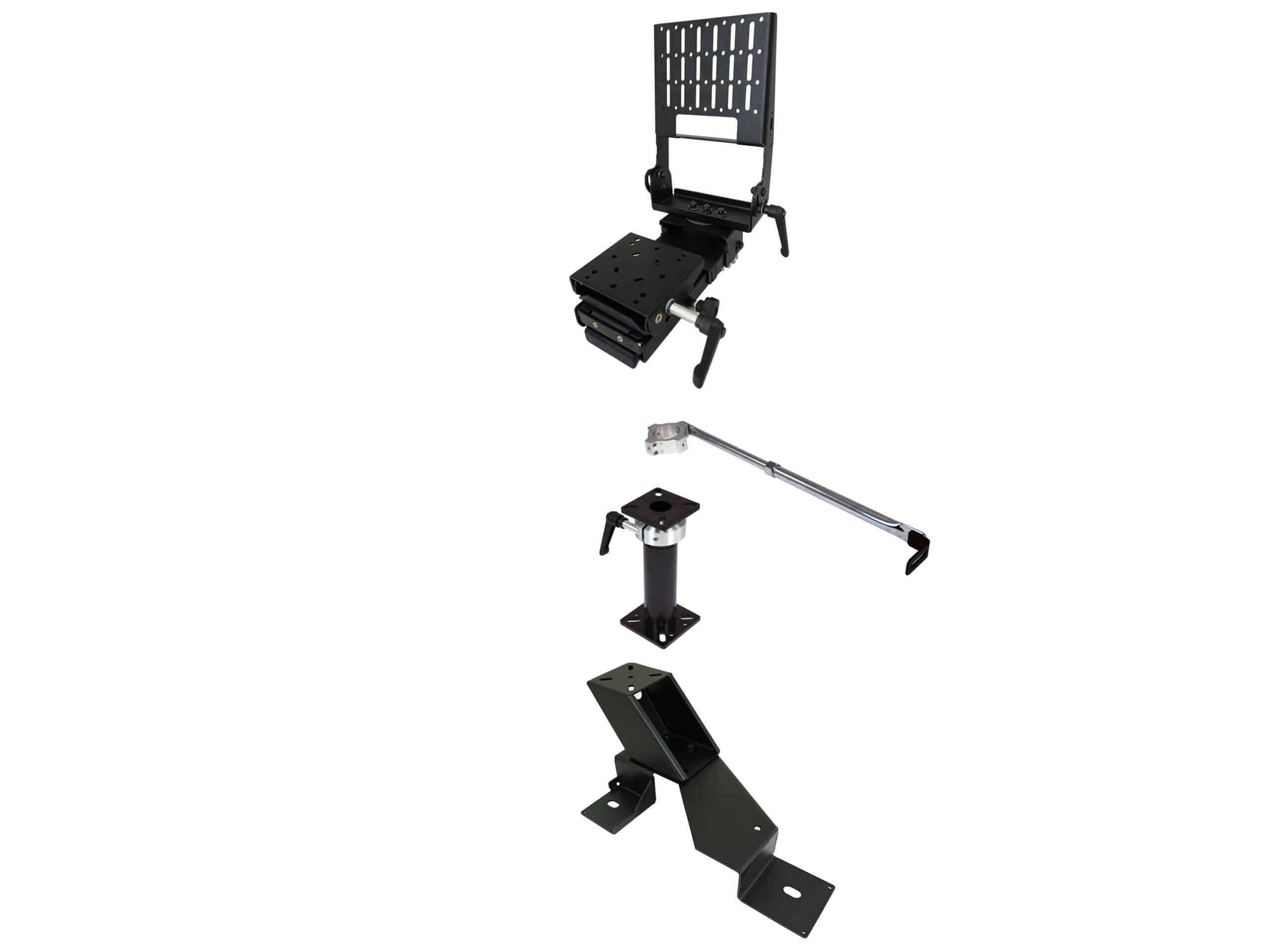 Premium Tablet Pedestal Mount Package for 2018-2025 Ford Expedition, 2015-2025 F-150, & 2017-2025 F-250, F-350, F-450, F-550 Chassis Cab & 2022-2025 Ford F-150 Lightning