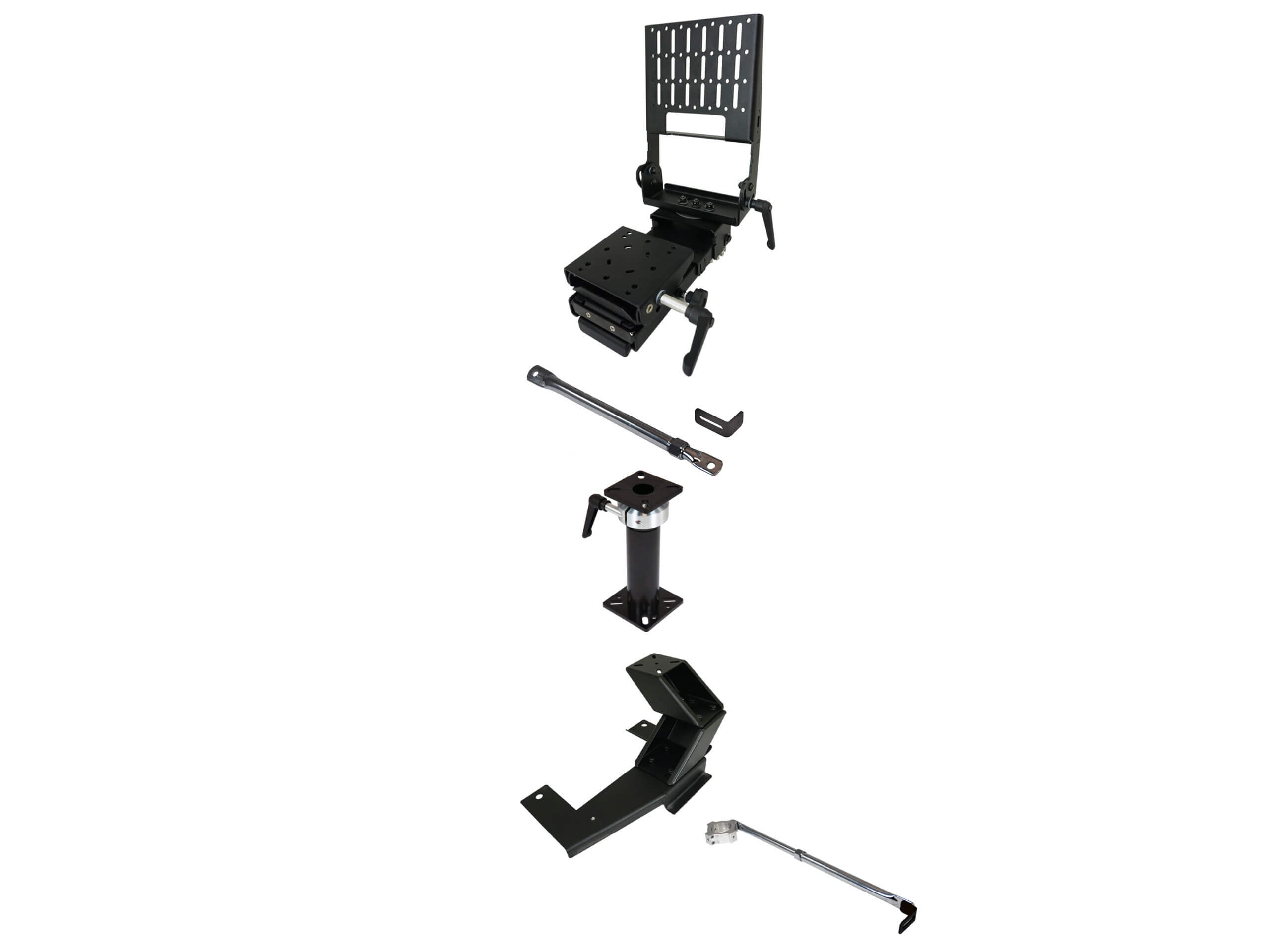 Premium Tablet Pedestal Mount Package For 2014-2023 Ford Transit Connect