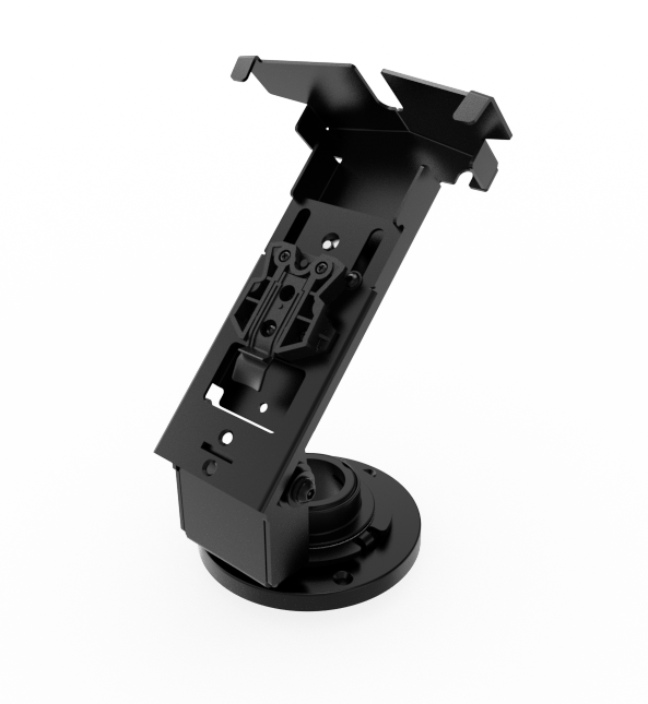 Round Base Metal Locking Stand for Ingenico Lane 8000 Payment Terminals