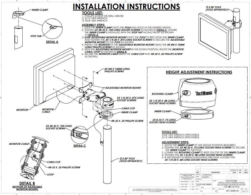 Customer Instructions