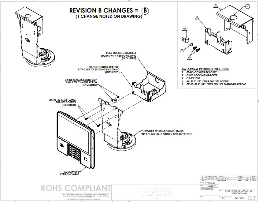 Customer Verification Drawing