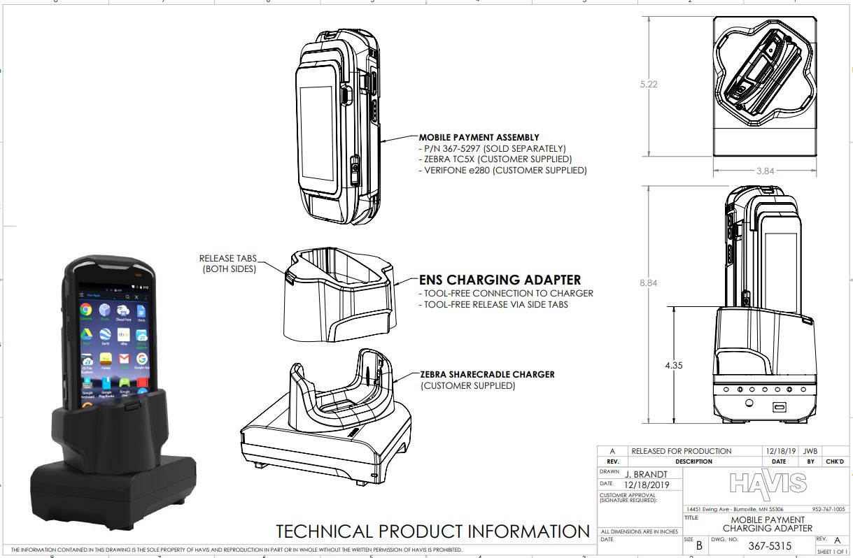 Technical Drawing Sheet