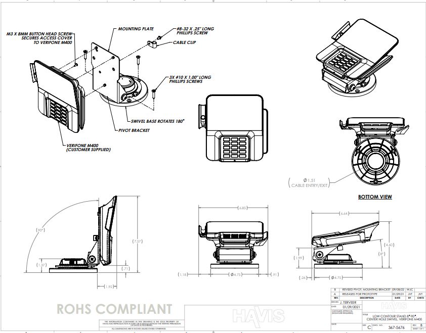 Customer Verification Drawing