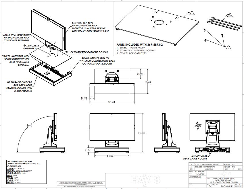 Customer Verification Drawing