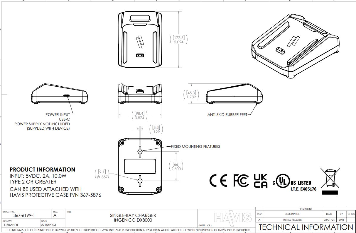 Technical Drawing Sheet