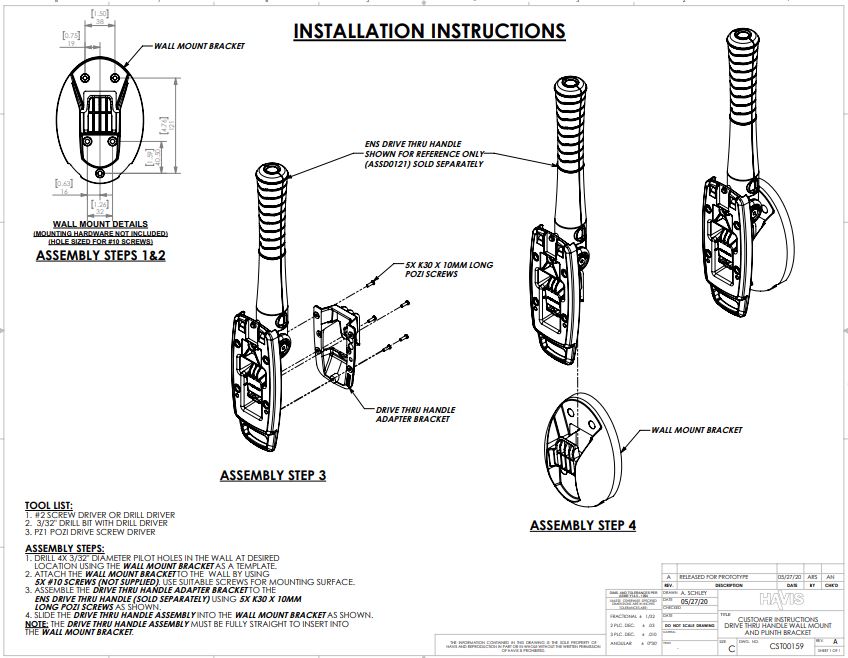 Customer Instructions