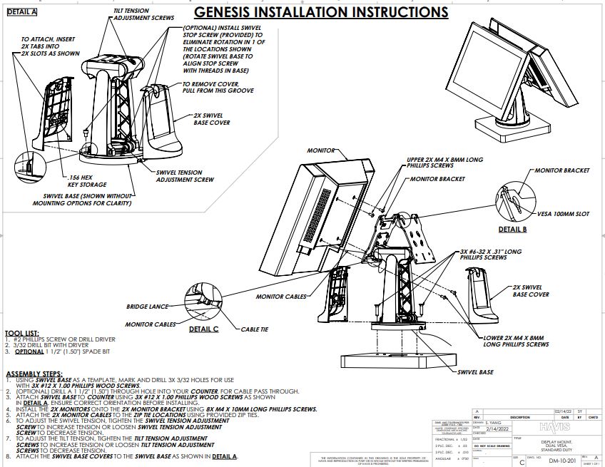 Customer Instructions