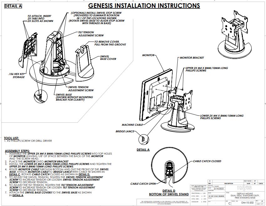 Customer Instructions