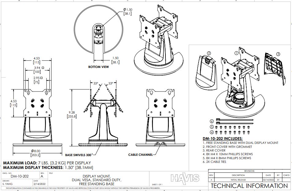 Technical Drawing Sheet
