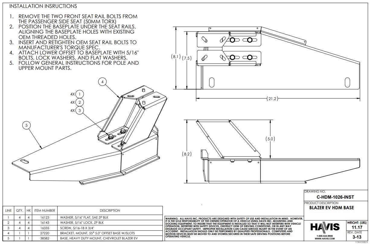 Installation Instructions