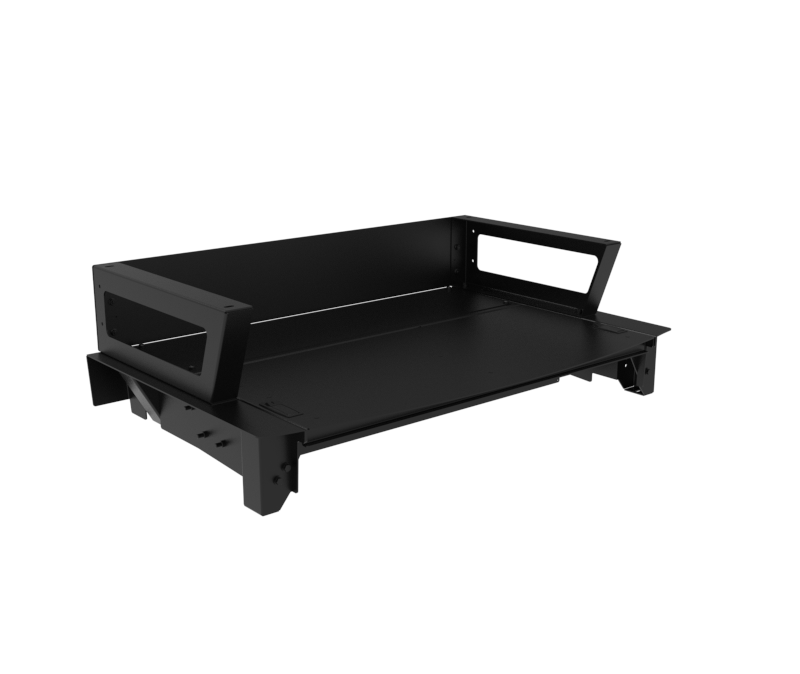 Rear Hinged Lid Trunk Tray Storage with Low 7″ Risers for 2024-2025 Chevrolet Blazer EV-PPV