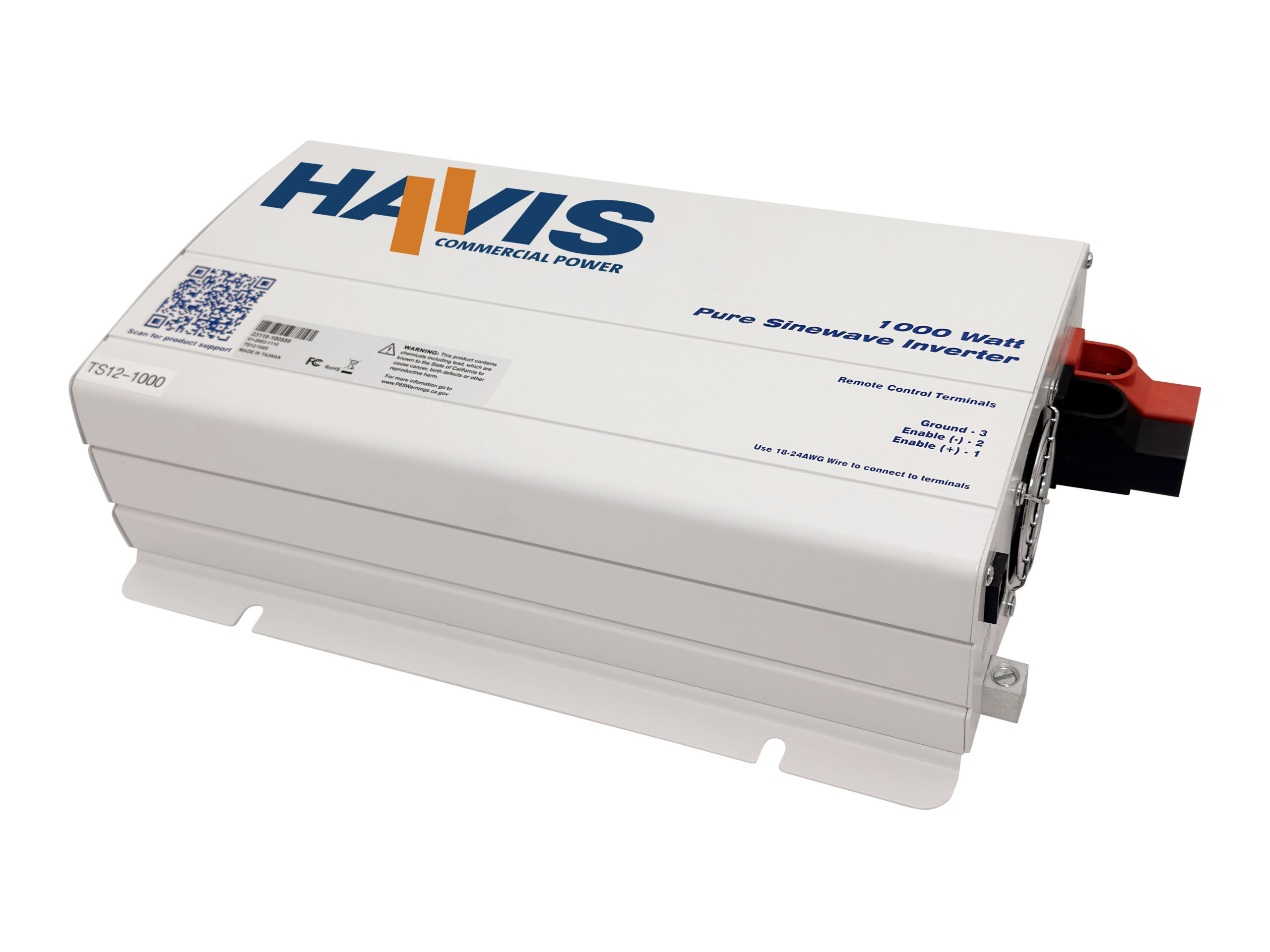 TS Series Pure Sine Inverter With 12VDC Input & 1000W AC Output