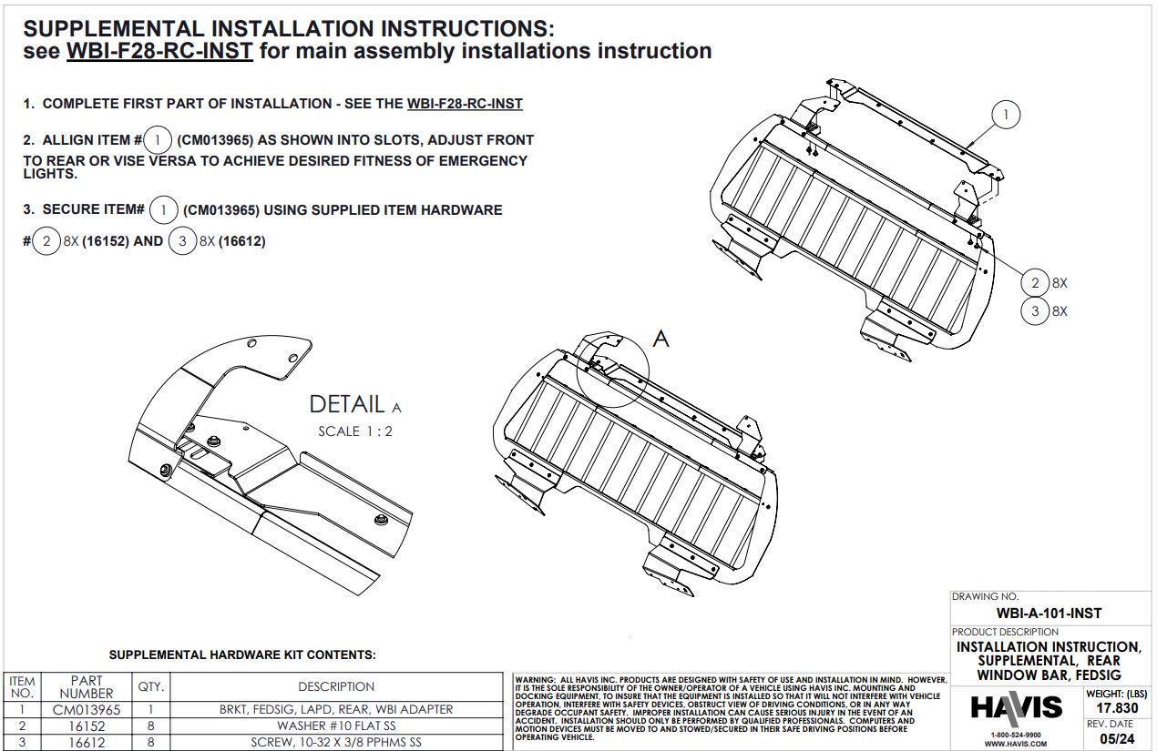 Installation Instructions (PDF)