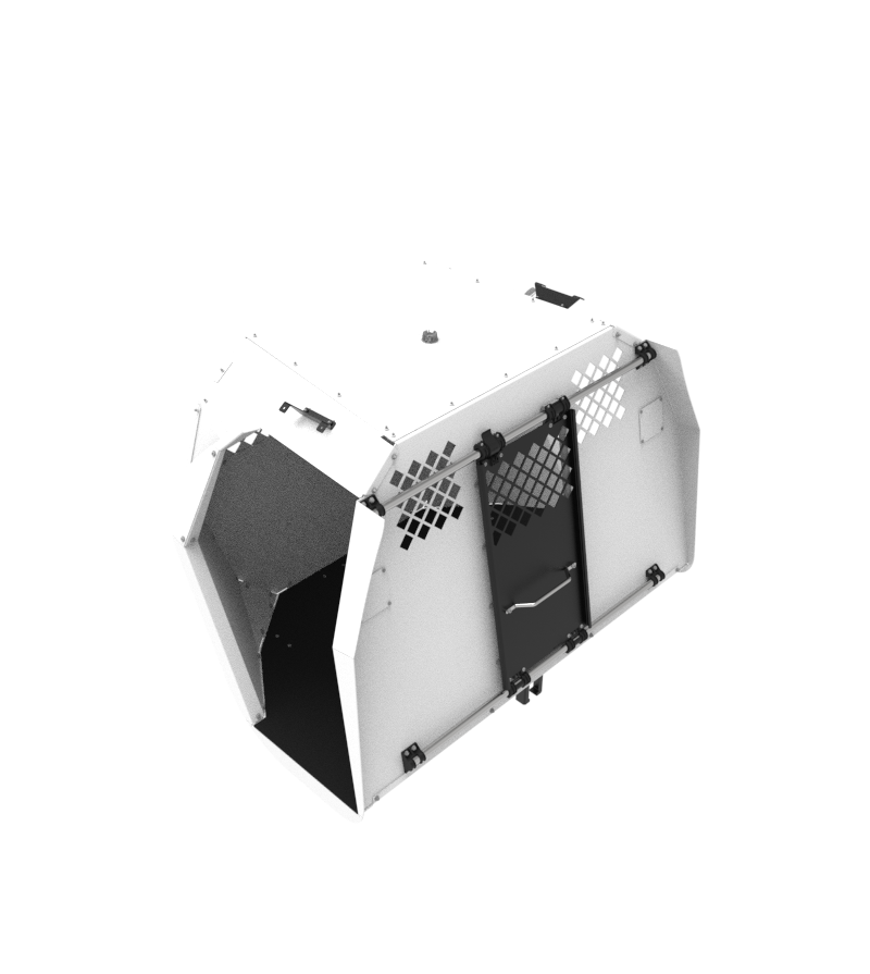 Standard K9 Transport System For 2024-2025 Chevrolet Blazer EV – White